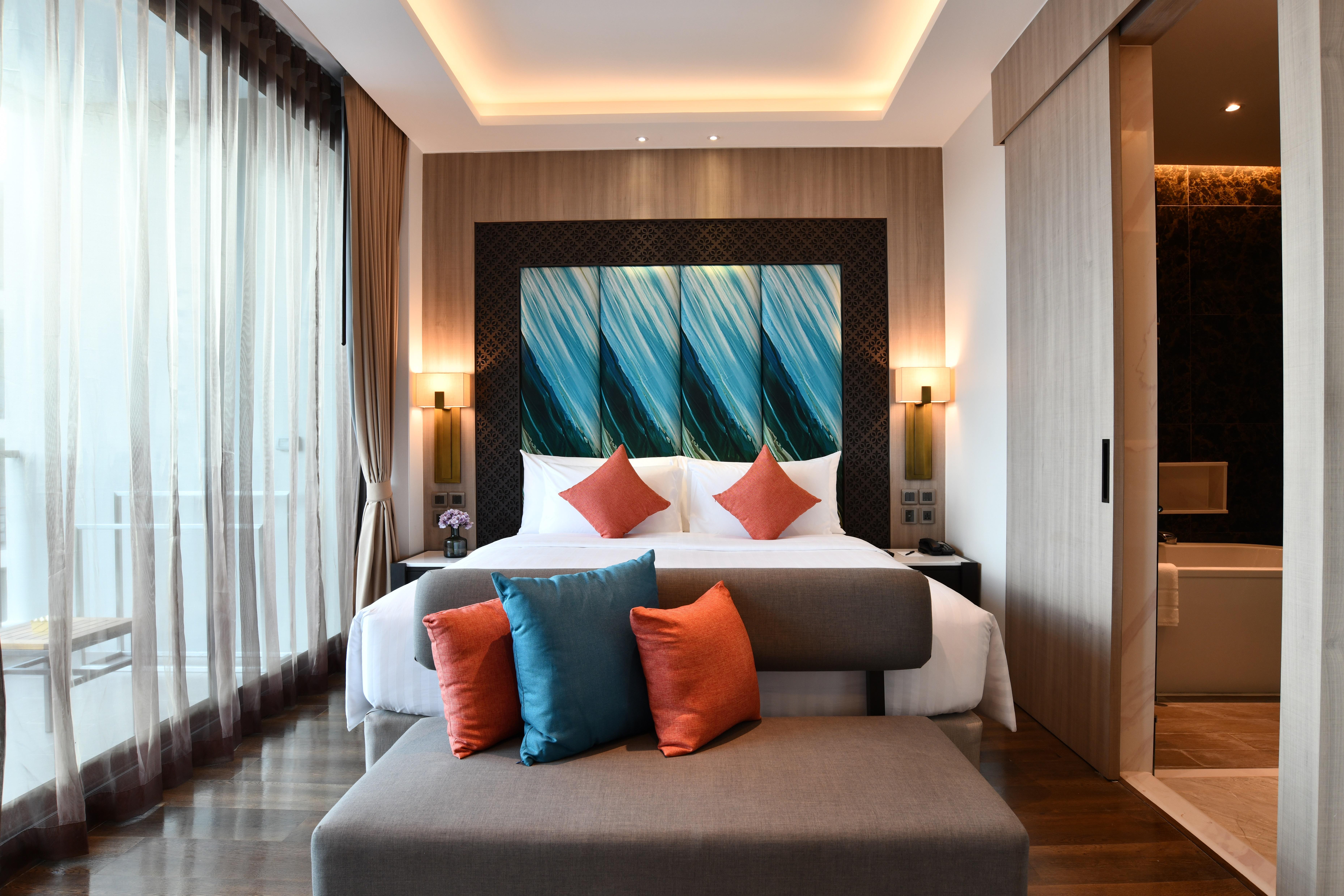Skyview Resort Phuket Patong Beach المظهر الخارجي الصورة A bedroom at the hotel